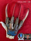 ENGLUND_108 - Rubies Supreme Edition Freddy Krueger Metal Glove Autographed By Robert Englund