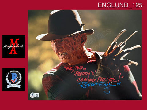 ENGLUND_125 - 11x14 Photo Autographed By Robert Englund