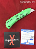 ESPOSITO_051 - Real Screen Accurate Utility Knife Autographed By Giancarlo Espostio