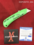 ESPOSITO_053 - Real Screen Accurate Utility Knife Autographed By Giancarlo Espostio