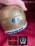 ESTIME_021 - Notre Dame Ridell Mini Helmet Autographed By Audric Estime