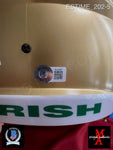 ESTIME_202 - Notre Dame Riddell SPEED Replica Full Size Helmet Autographed By Audric Estime