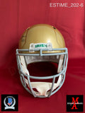 ESTIME_202 - Notre Dame Riddell SPEED Replica Full Size Helmet Autographed By Audric Estime