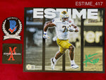 ESTIME_417 - 8x10 Photo Autographed By Audric Estime