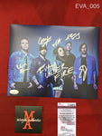 EVA_005 - 8x10 Photo Autographed By Eva Under Fire Band - 5 Members