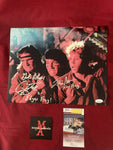 FROG_011 - 11x14 Photo Autographed By Corey Feldman & Jamison Newlander