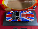 GRAHAM_001 - Austin Powers "Shaguar" 1:18 Scale Joyride Diecast Car Autographed By Heather Graham