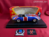 GRAHAM_001 - Austin Powers "Shaguar" 1:18 Scale Joyride Diecast Car Autographed By Heather Graham