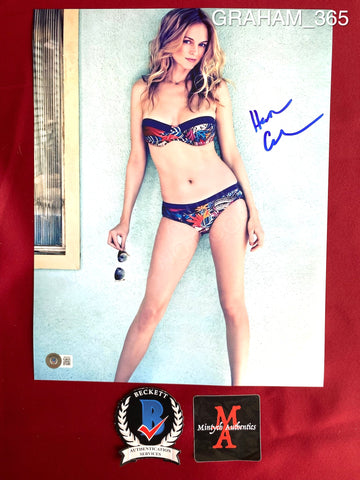 GRAHAM_365 - 11x14 Photo Autographed By Heather Graham