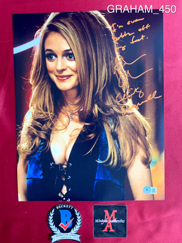 GRAHAM_450 - 11x14 Photo Autographed By Heather Graham