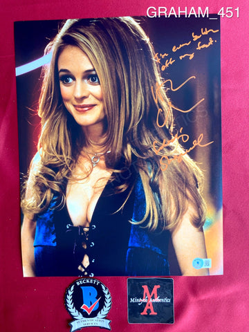 GRAHAM_451 - 11x14 Photo Autographed By Heather Graham