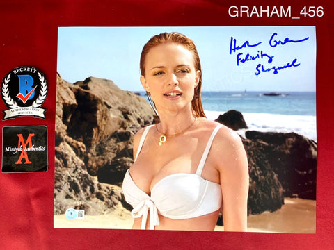 GRAHAM_456 - 11x14 Photo Autographed By Heather Graham