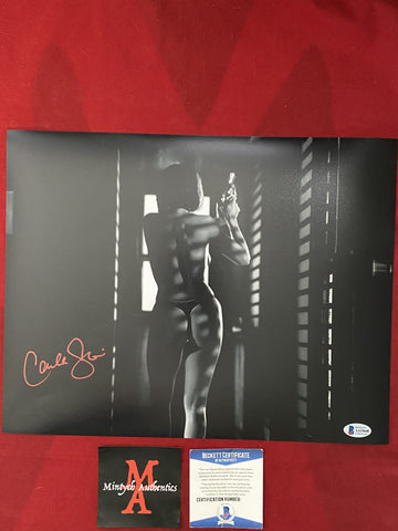 GUGINO_147 - 11x14 Photo Autographed By Carla Gugino