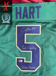 HART_009 - Notre Dame Custom Jersey Autographed By Cam Hart