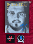 HINISH_024 - Notre Dame Offical Program Autographed By Kurt Hinish