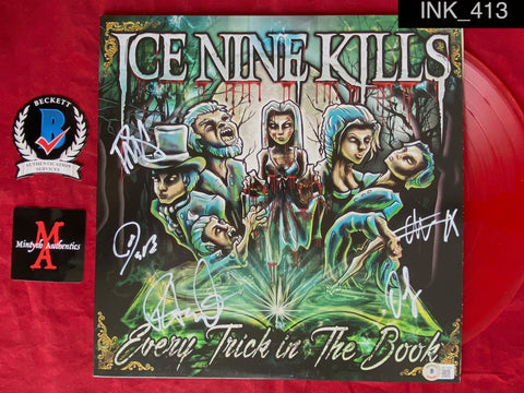 INK_413 - Ice Nine Kills - Every Trick In The Book Vinyl Record Autographed By Ice Nine Kills