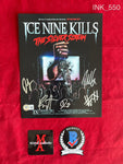 INK_550 - 8x10 Photo Autographed By Ice Nine Kills