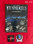 INK_563 - 8x10 Photo Autographed By Ice Nine Kills