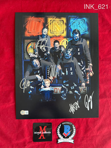 INK_621 - 11x14 Photo Autographed By Ice Nine Kills