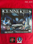 INK_629 - 11x14 Photo Autographed By Ice Nine Kills