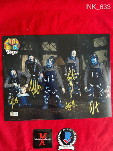 INK_633 - 11x14 Photo Autographed By Ice Nine Kills