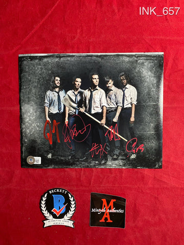 INK_657 - 8x10 Photo Autographed By Ice Nine Kills