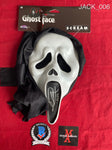 JACK_006 - Ghostface (Fun World) Mask Autographed By Jack Quaid