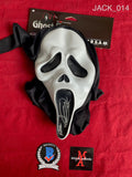 JACK_014 - Ghostface (Fun World) Mask Autographed By Jack Quaid