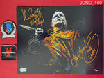 JCNC_100 - 11x14 Limited Edition Photo Autographed By Nick Castle & James Jude Courtney