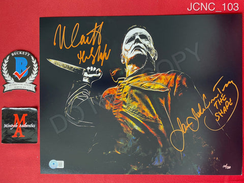 JCNC_103 - 11x14 Limited Edition Photo Autographed By Nick Castle & James Jude Courtney