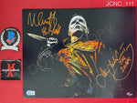 JCNC_111 - 11x14 Limited Edition Photo Autographed By Nick Castle & James Jude Courtney