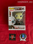 KIRZINGER_003 - Friday The 13th 01 Jason Voorhees Funko Pop! Autographed By Ken Kirzinger