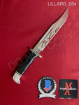 LILLARD_054 - Buck 120 Knife Autographed By Matthew Lillard