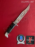 LILLARD_057 - Buck 120 Knife Autographed By Matthew Lillard