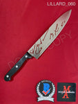 LILLARD_060 - Real 8" Steel Knife (IMPERFECT) Autographed By Matthew Lillard