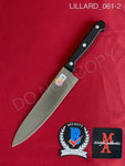 LILLARD_061 - Real 8" Steel Knife Autographed By Matthew Lillard