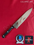 LILLARD_061 - Real 8" Steel Knife Autographed By Matthew Lillard