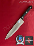 LILLARD_062 - Real 8" Steel Knife Autographed By Matthew Lillard