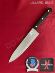 LILLARD_063 - Real 8" Steel Knife Autographed By Matthew Lillard