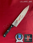 LILLARD_063 - Real 8" Steel Knife Autographed By Matthew Lillard