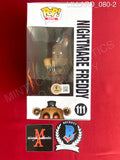 LILLARD_080 - Five Nights At Freddy's 111 Nightmare Freddy Funko Pop! Autographed By Matthew Lillard