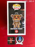 LILLARD_080 - Five Nights At Freddy's 111 Nightmare Freddy Funko Pop! Autographed By Matthew Lillard