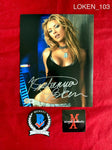 LOKEN_103 - 8x10 Photo Autographed By Kristanna Loken