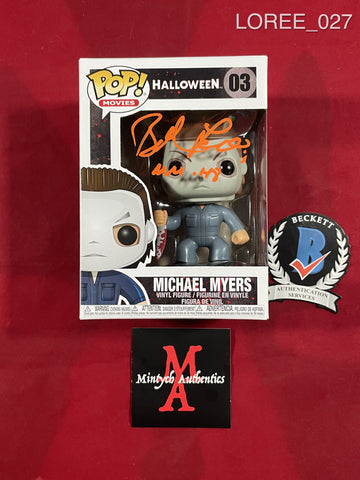 LOREE_027 - Halloween 03 Michael Myers Funko Pop! Autographed By Brad Loree