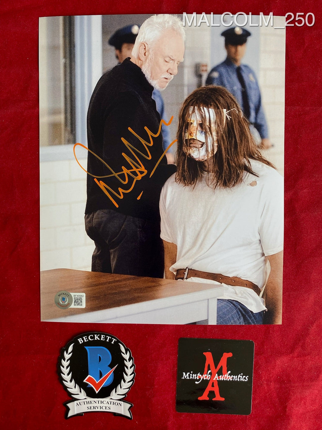 Rob Zombie’s Halloween Dual Signed buying print Malcom McDowell Tyler Mane