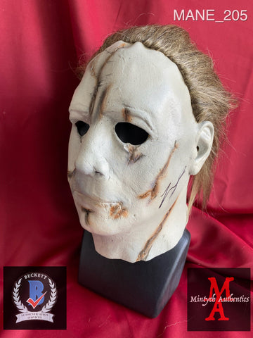 MANE_205 - Michael Myers  Mask Autographed By Tyler Mane