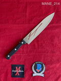 MANE_214 - Real 8" Butchers Knife Autographed By Tyler Mane