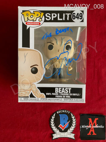 MCAVOY_008 - Split 649 Beast Funko Pop! Autographed By James McAvoy