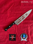 MORAN_114 - Real 8" Steel Knife Autographed By Tony Moran