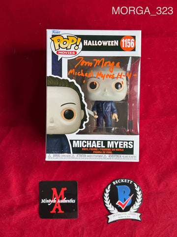 MORGA_323 - Halloween 1156 Michael Myers Funko Pop! Autographed By Tom Morga